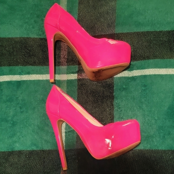 🔥🔥3XHP🔥🔥7-5-24🔥3-31-25🔥4-14-25🔥WOMENS BODY CENTRAL STILETTO PINK SIZE 7 - Picture 3 of 12